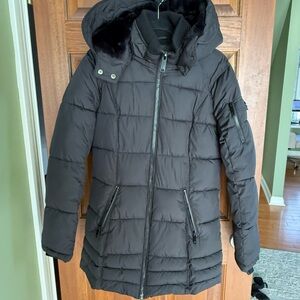 Women's Black Puffer Coat